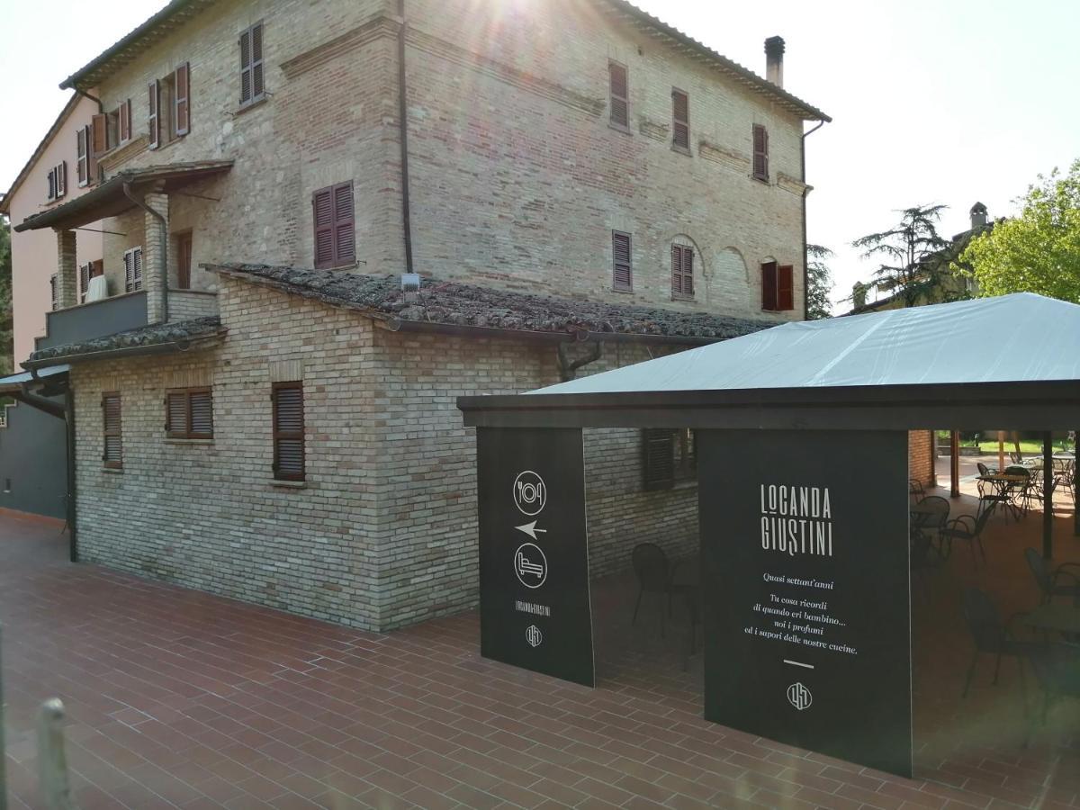 Locanda Giustini Assisi Exteriör bild